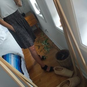 *SOLD*Polka dot Bermuda like shorts